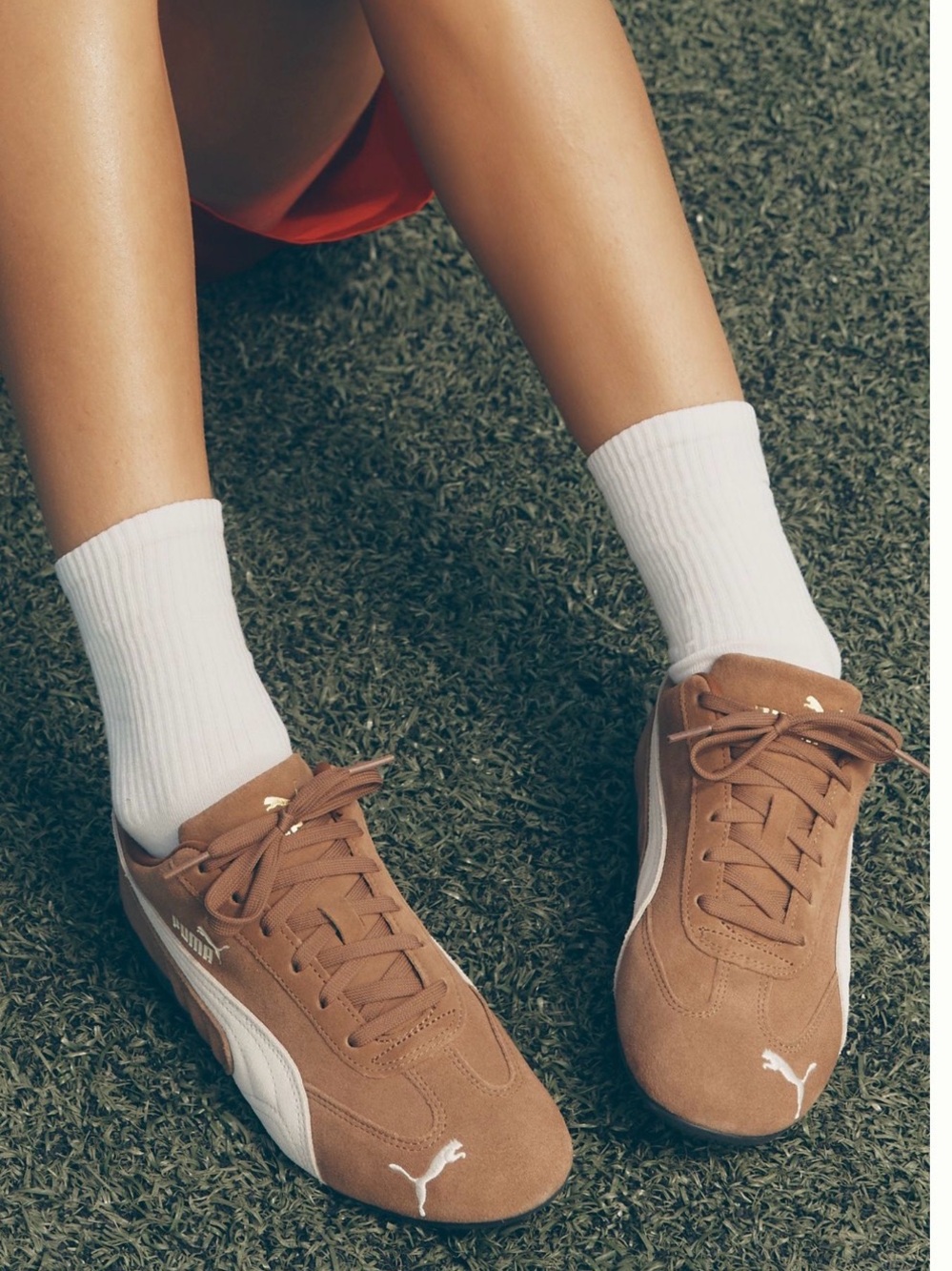 PUMA Speedcat OG Sneakers, Haute Coffee-Frosted Ivory